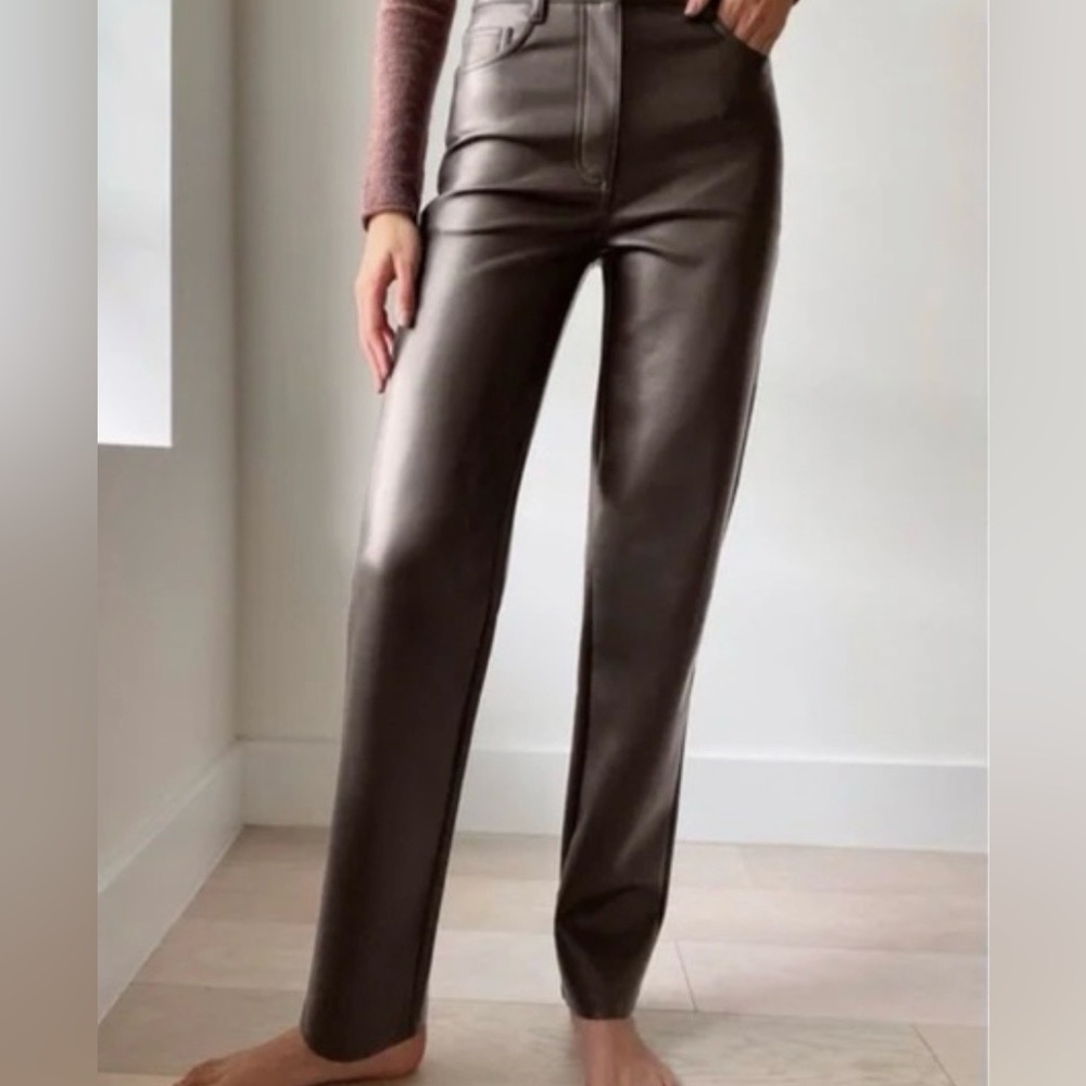 Vegan Leather Pant